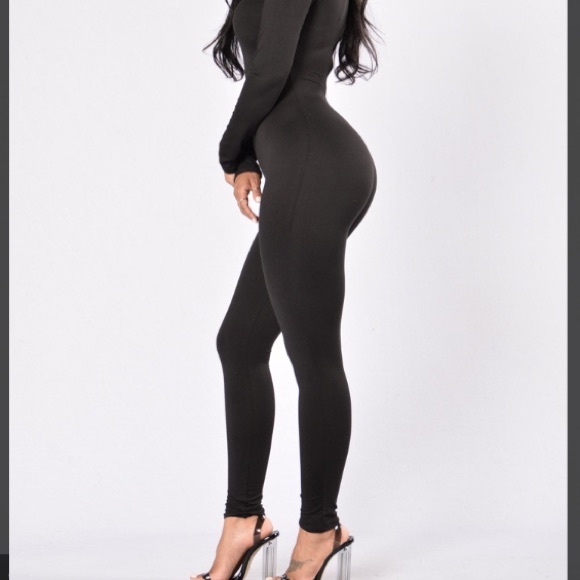 Plus size Black Jumpsuit - Picture 3 of 8